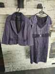 Komplet sukienka damska okolicznościowa plus size 44 46 XXL XXL żakiet