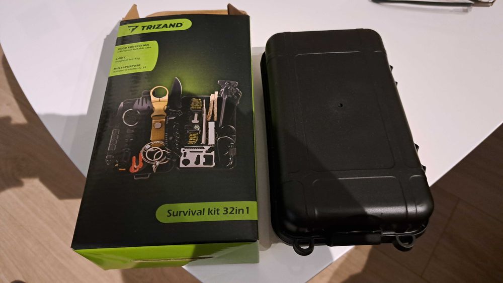 NOWY!!! Zestaw przeżycia SURVIVAL 32w1 Trizand