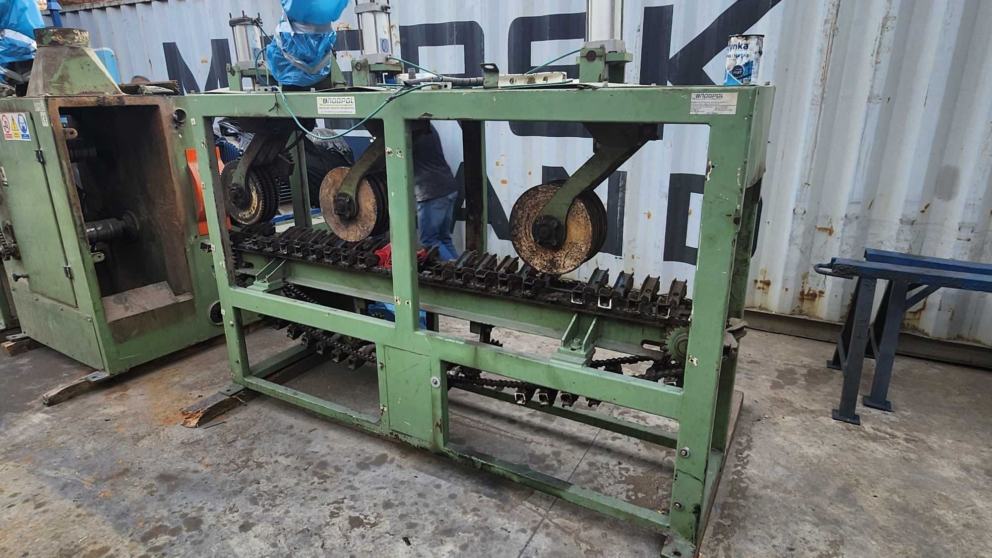 trak tarczowy brodpol  TT5/500/320G 2014r linia przetarcia drewna