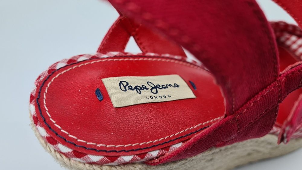 PEPE JEANS NOWE piękne sandały damskie R.40 Mega Wyprzedaż!!! 24H!