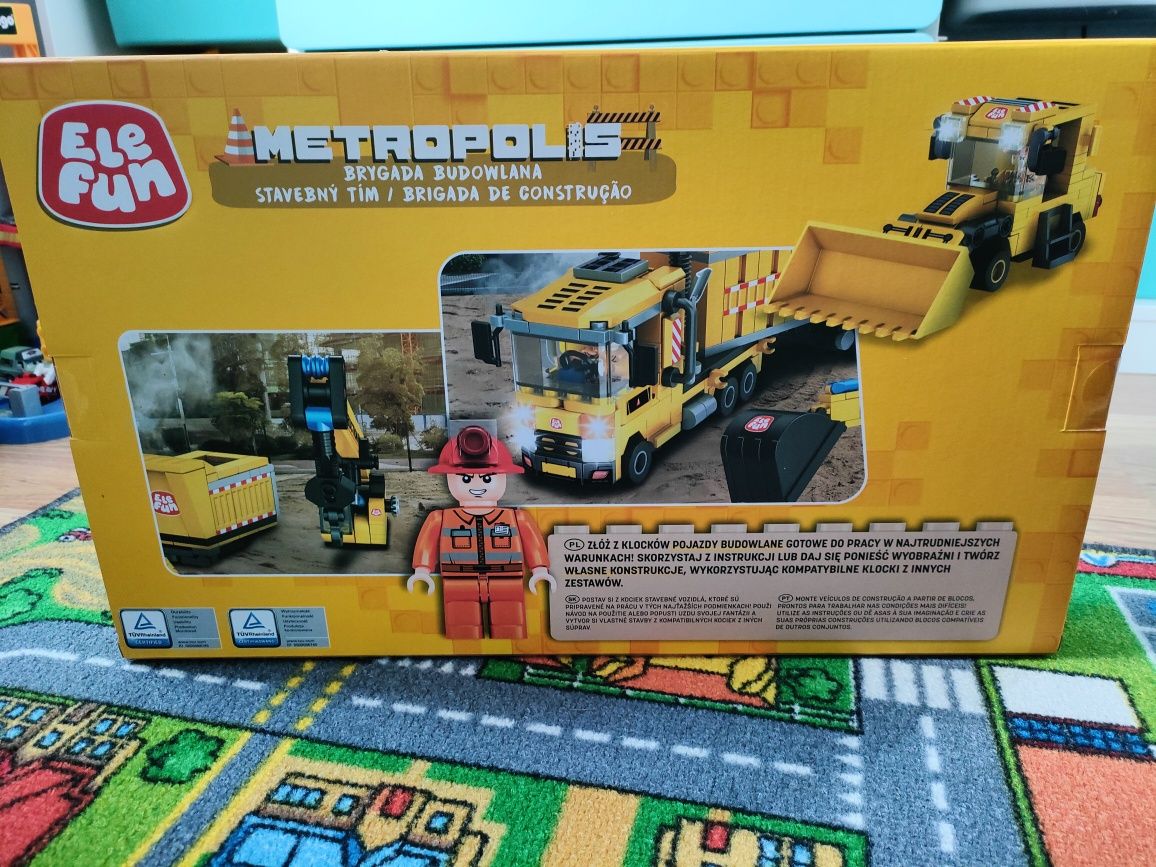 Elefun Klocki Brygada Budowlana