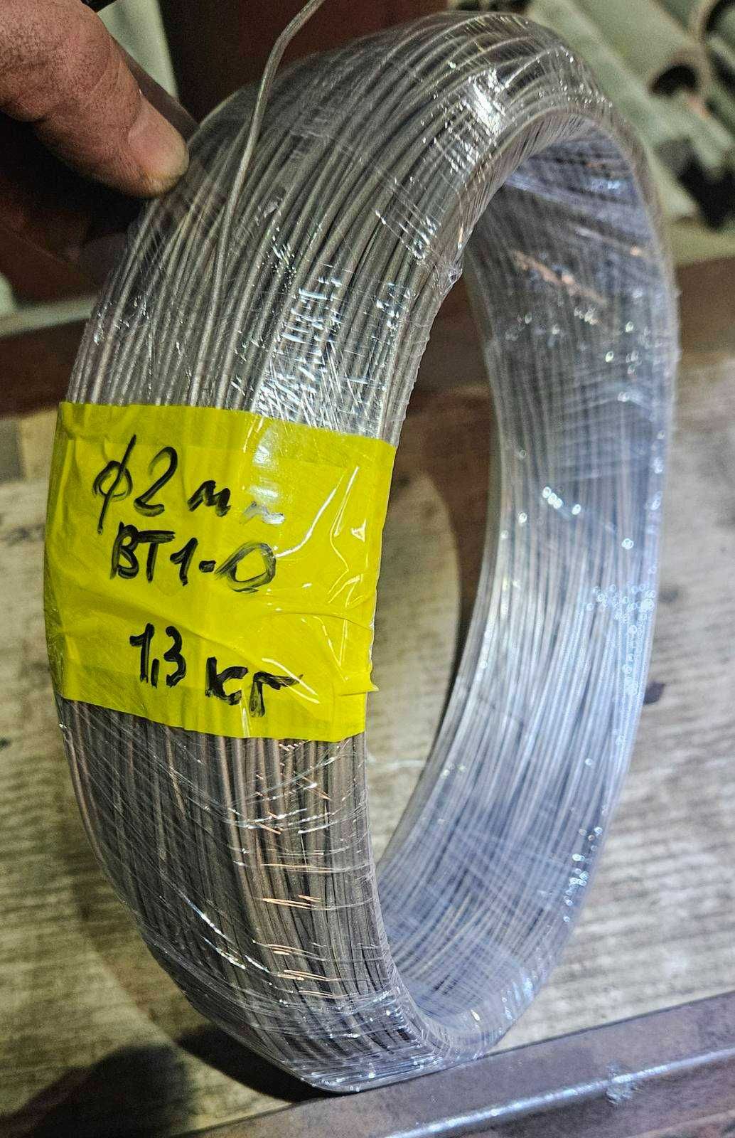 Кола (прутки, дріт) та шестигранніки титанові ф2-ф180мм