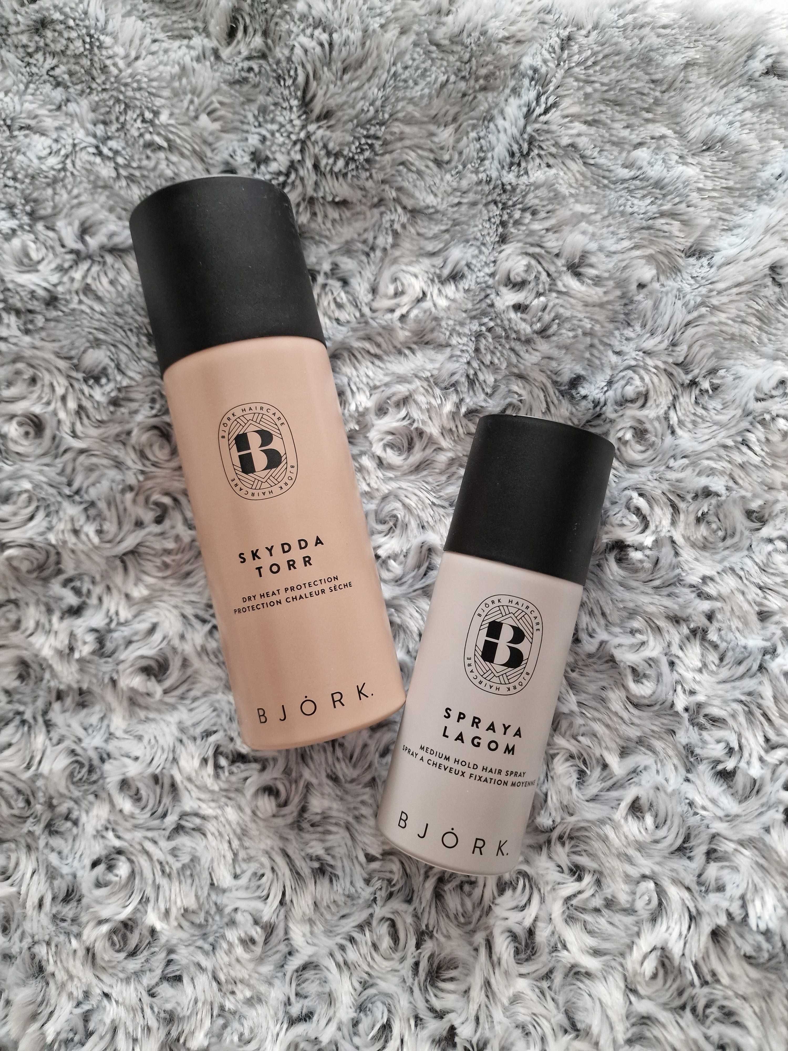 Spray termoochronny Skydda Torr  & Lakier Spraya Lagom Björk