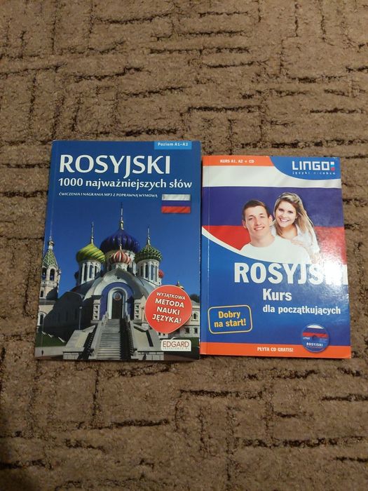 Zestaw książek do nauki rosyjskiego