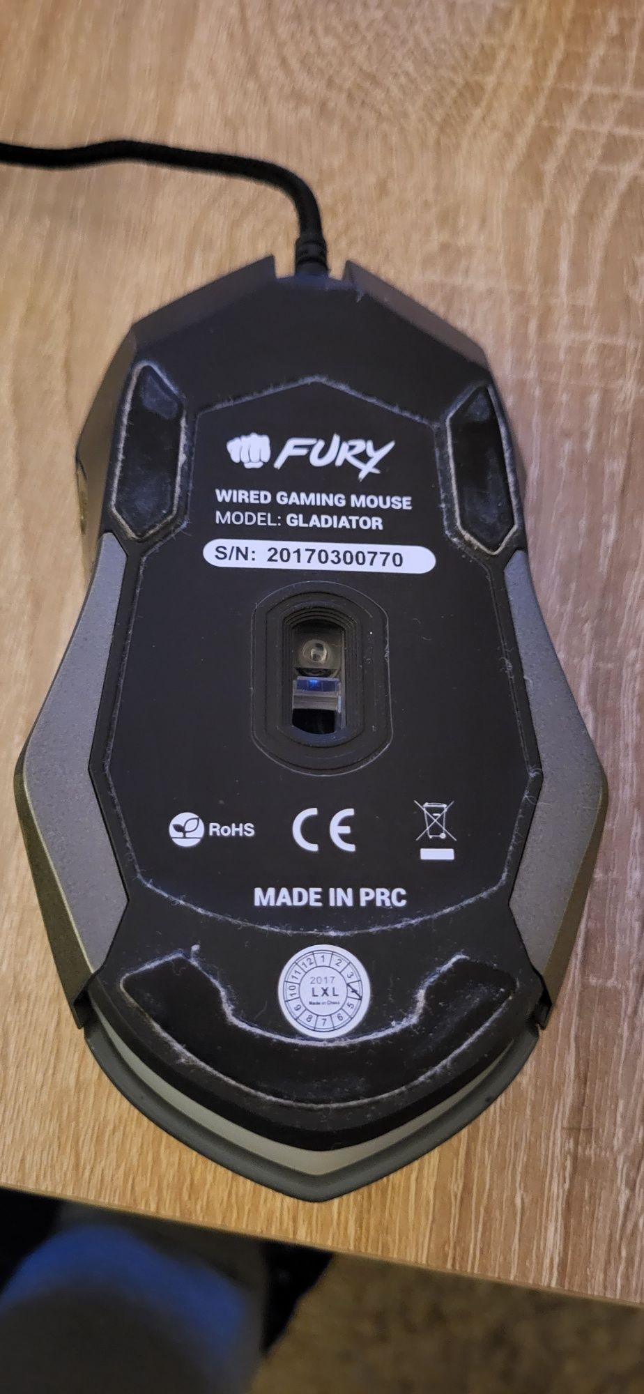 Mysz do komputera Fury Gladiator