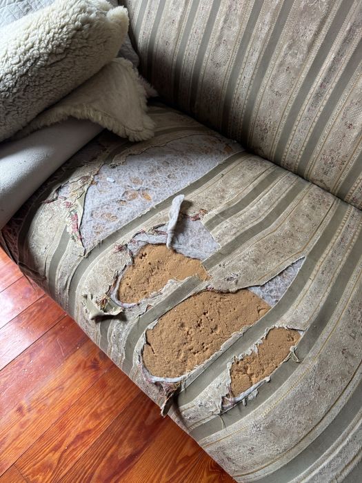 Sofá antigo para restauro / BIEDERMEIER / Chaise longue /