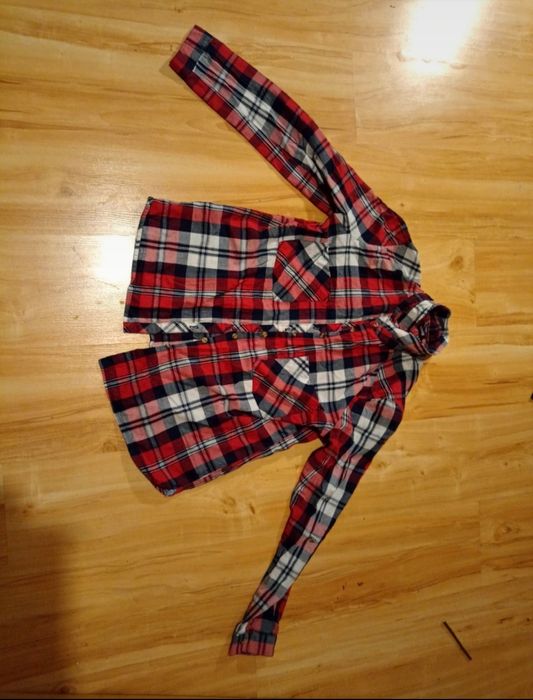 Koszula w kratę nowa