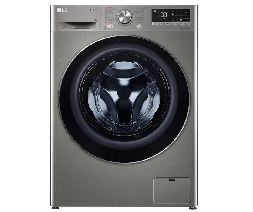 LG V708P2PA Pralka 8kg 1400 obr. AI DD Steam TurboWash OUTLET 10KG1/3