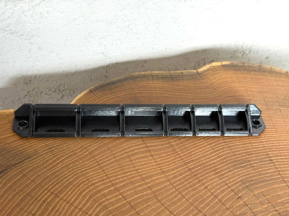 Szyna montażowa, uchwyt na złączki, kostki WAGO 221 – 3x3/3x5