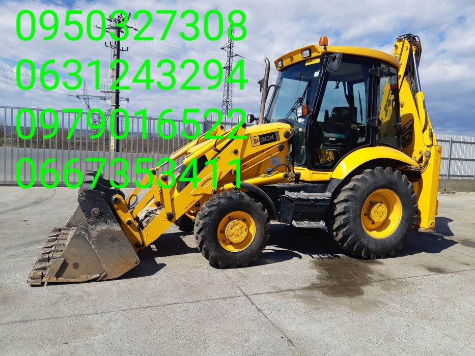 Услуги аренда экскаватор-погрузчик Jsb 3cx  Камаз самосвал доставка от