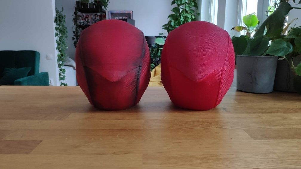 Hełm przebranie maska cosplay deadpool Marvel kostium superbohater DC