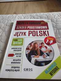 Książka repetytorium z języka polskiego