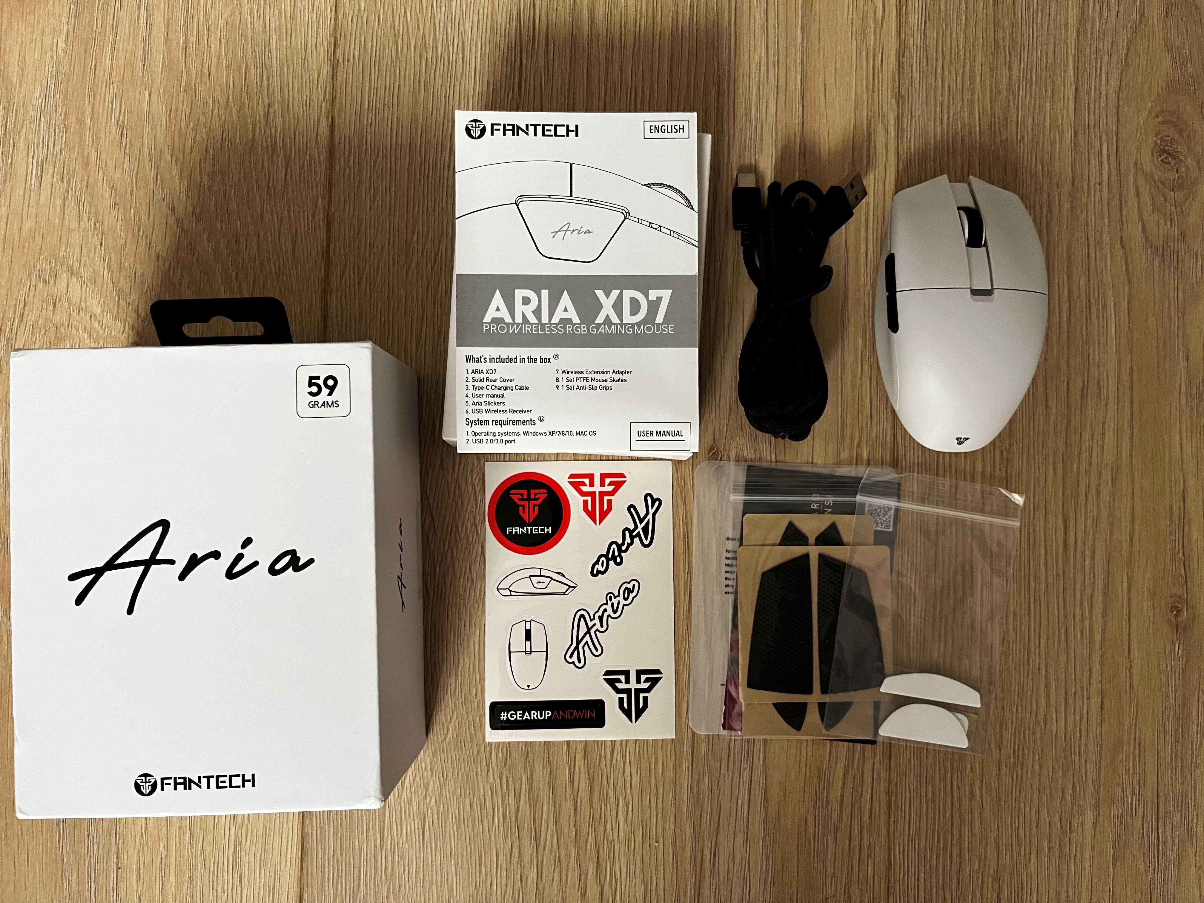 Mysz bezprzewodowa Fantech Aria xd7 Huano Version