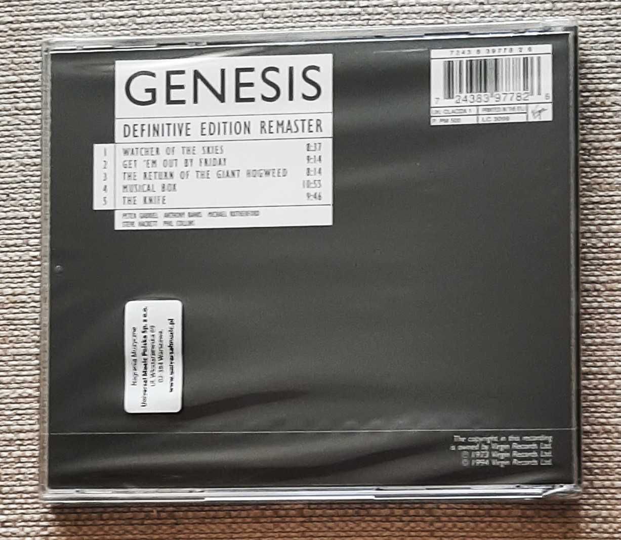 Polecam Rewelacyjny Koncert GENESIS - Album Live CD