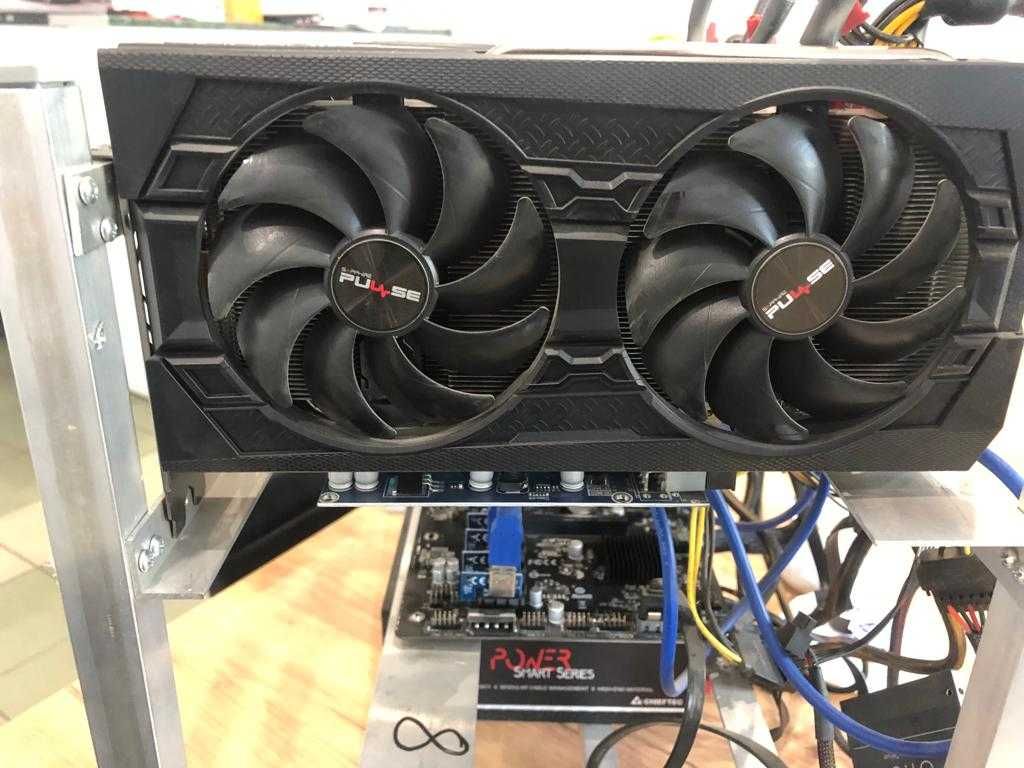 Koparka kryptowalut 6 x rx 5700xt