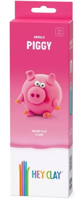 Hey Clay. Zwierzęta z farmy. Świnka. TM Toys