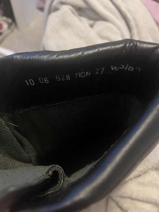 Buty wojskowe glany vibram