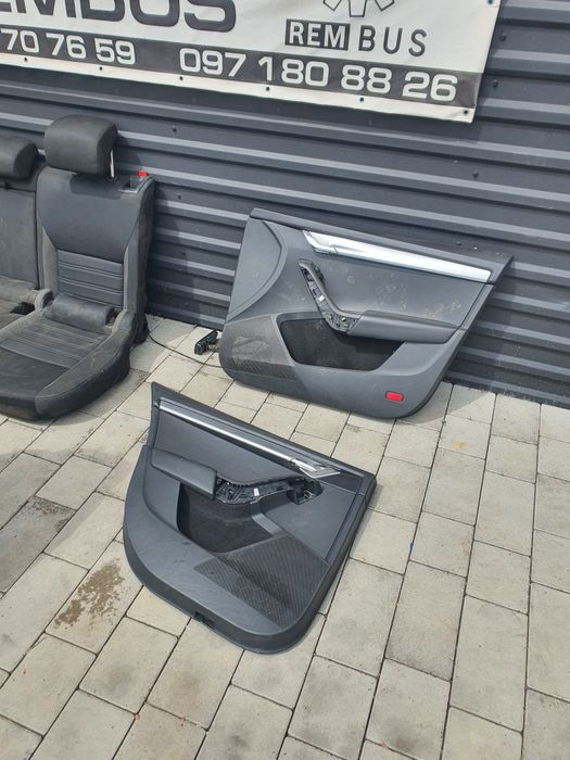 Салон skoda Octavia a7 сидіння, карти шкода а7