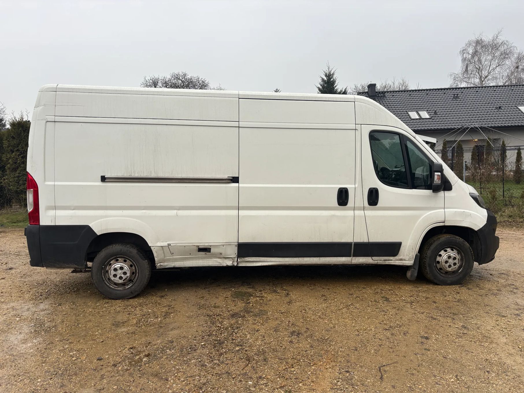 Peugeot Boxer  Salon PL, 1. właściciel, FV, VAT-1, USZKODZONY