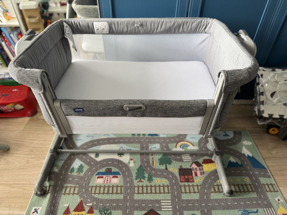 Chicco Next2Me Magic Evo – łóżeczko dostawne - Dark Grey