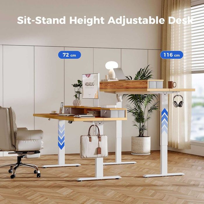 Nowe elektryczne / regulowane / biurko / stół / blat / 120x60CM !R33!