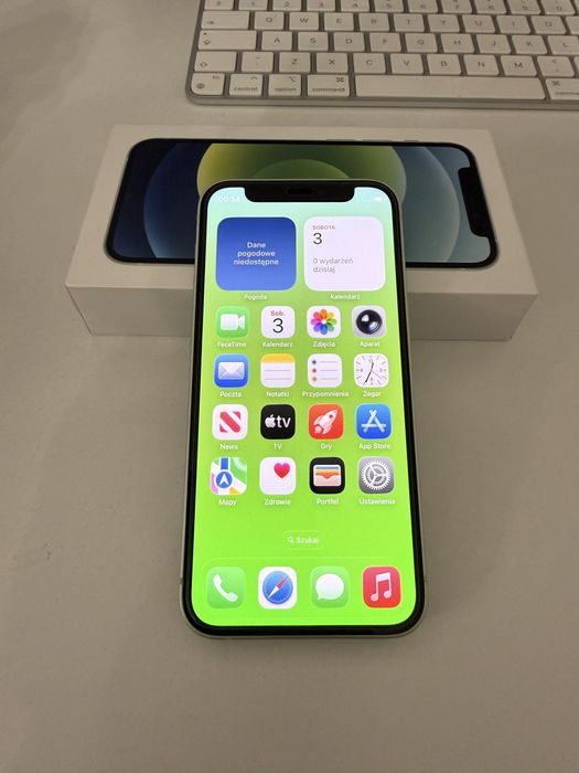 iPhone 12 mini 128gb Green Bateria 94% od nowości