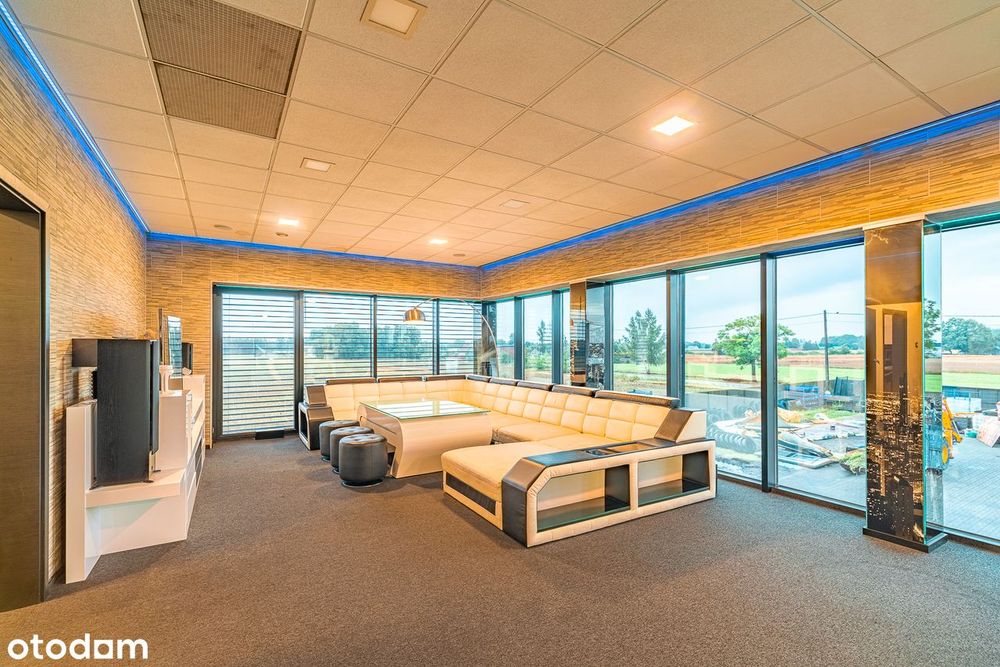 Hala, Zakład warsztatowo–wulkanizacyjny z nowoczesnym mieszkaniem