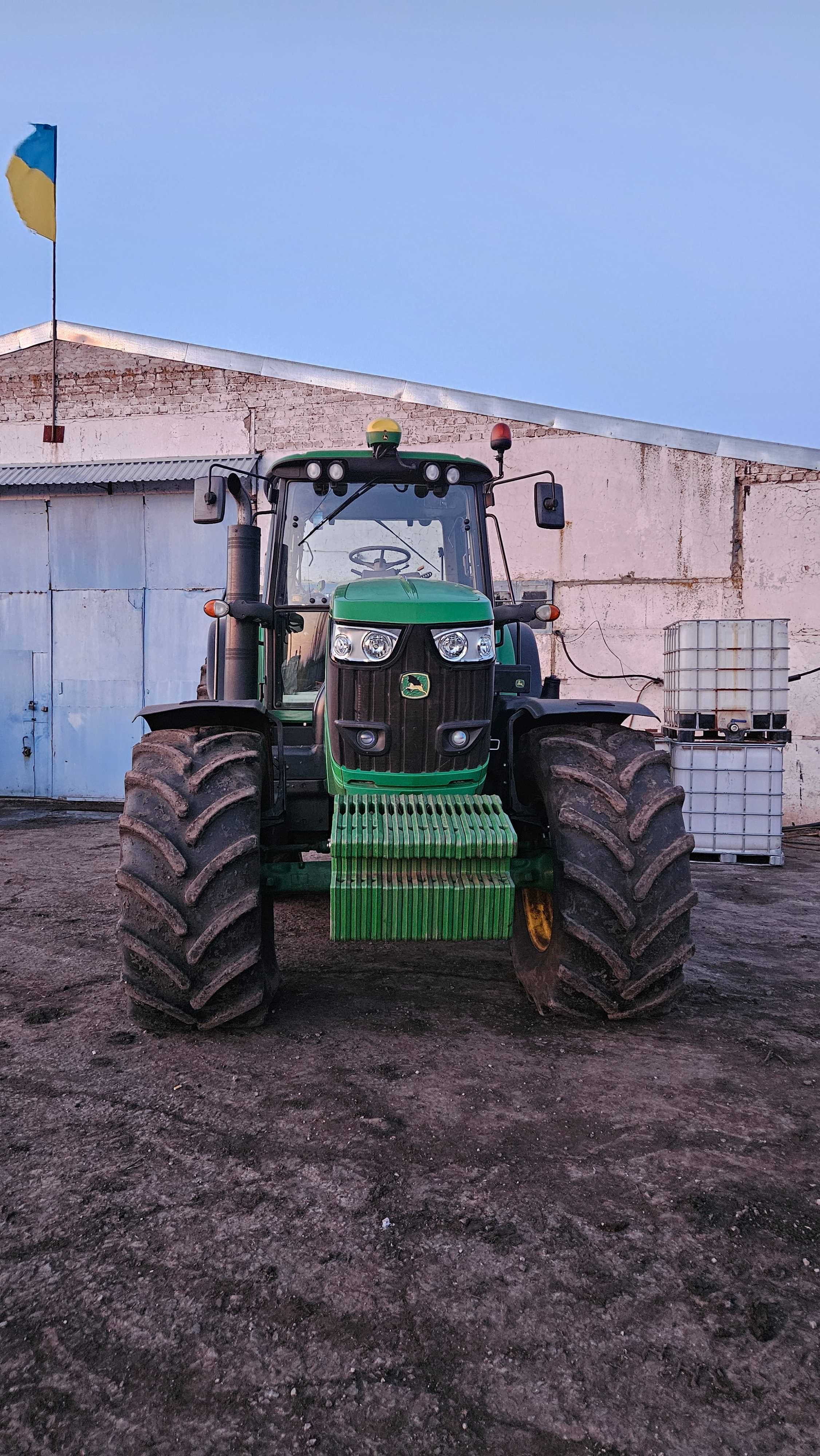 Трактор John deere 6195M 2017