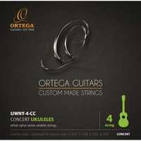 Struny Ortega - White Nylon (Ukulele Koncertowe)