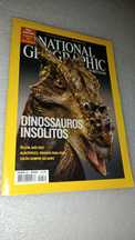 Antiga revista de 2007 National Geographic Dinaussauros