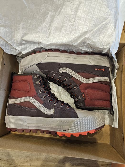 Sneakersy wysokie Vans z Goretex, o 420 zł TANIEJ! Unisex.