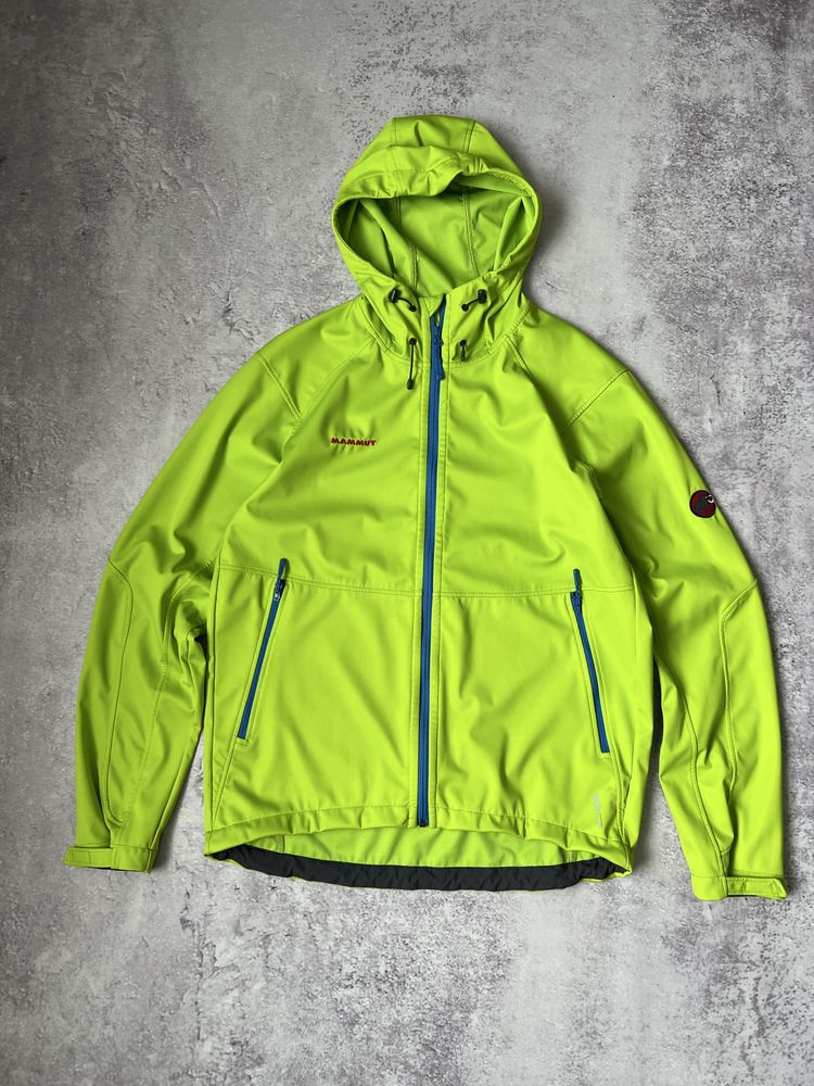L(size) Чоловіча трекінгова софтшел куртка Mammut Softech