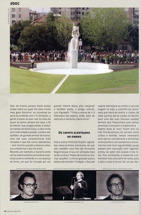 José Afonso	- - -		Cais	- - - - -	Revista