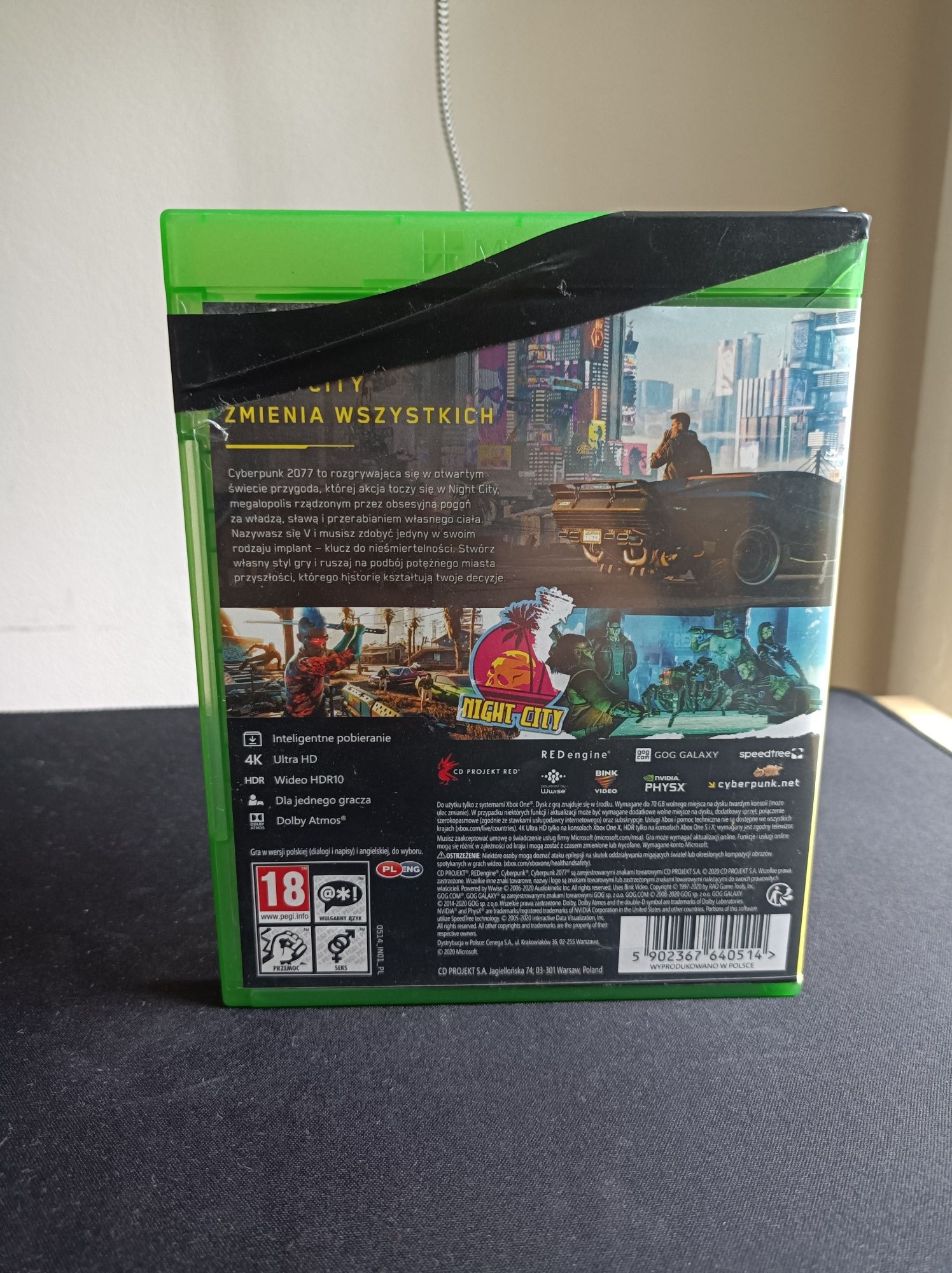Gra Cyberpunk 2077 Xbox one