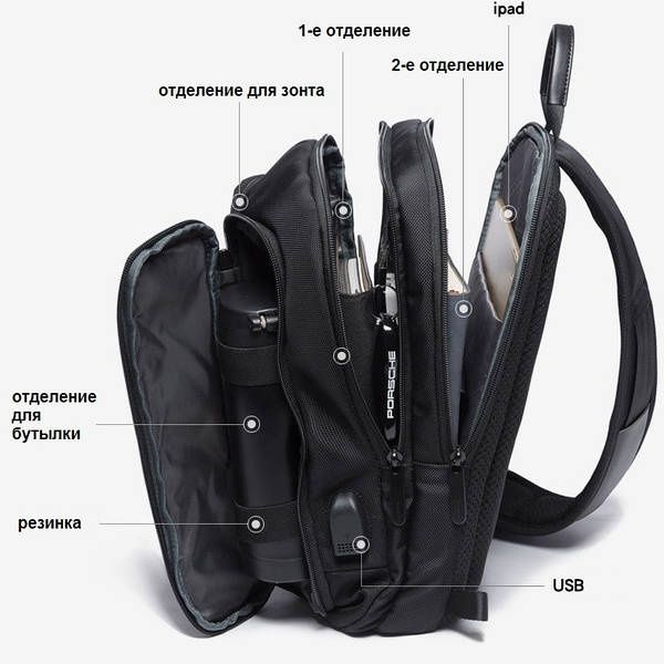 Рюкзак Xiaomi Bange BG-7079 тактическая сумка ранец бананка mi sling