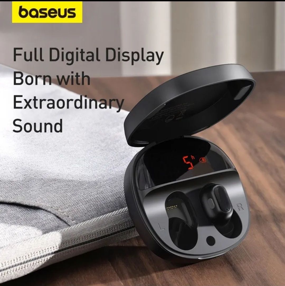 Нові TWS навушники Baseus WM01 Plus