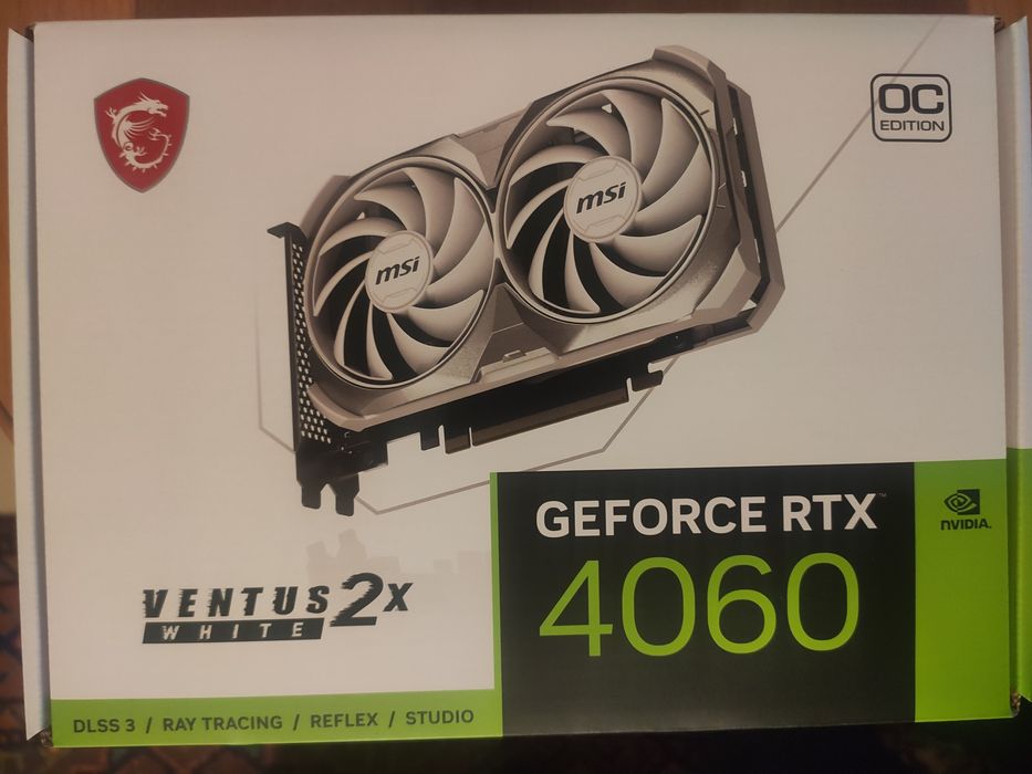 MSI RTX 4060 Ventus 2x White ( 2 Роки гарантії )