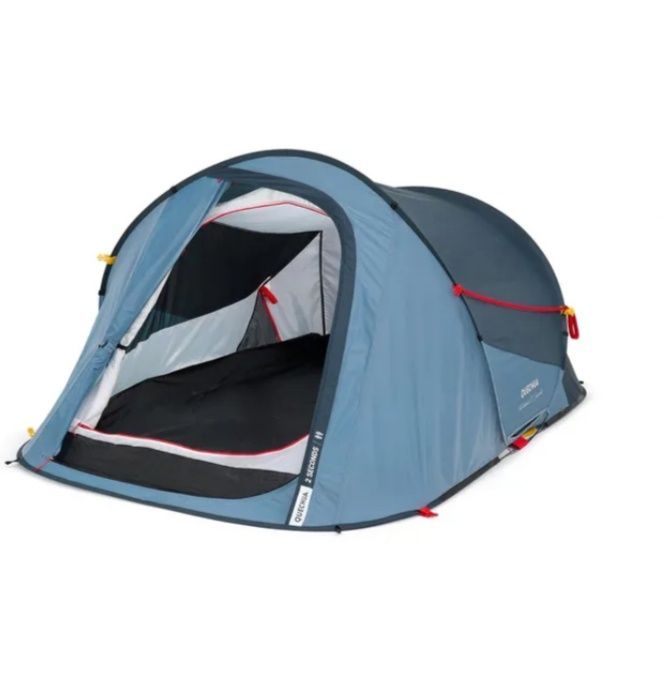 Namiot Quechua, 2 seconds, black and fresh.