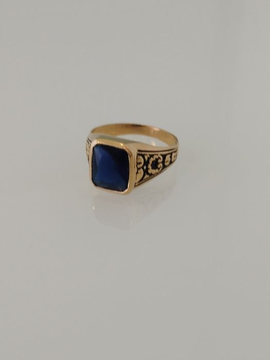 Anel em ouro de 19,2kt