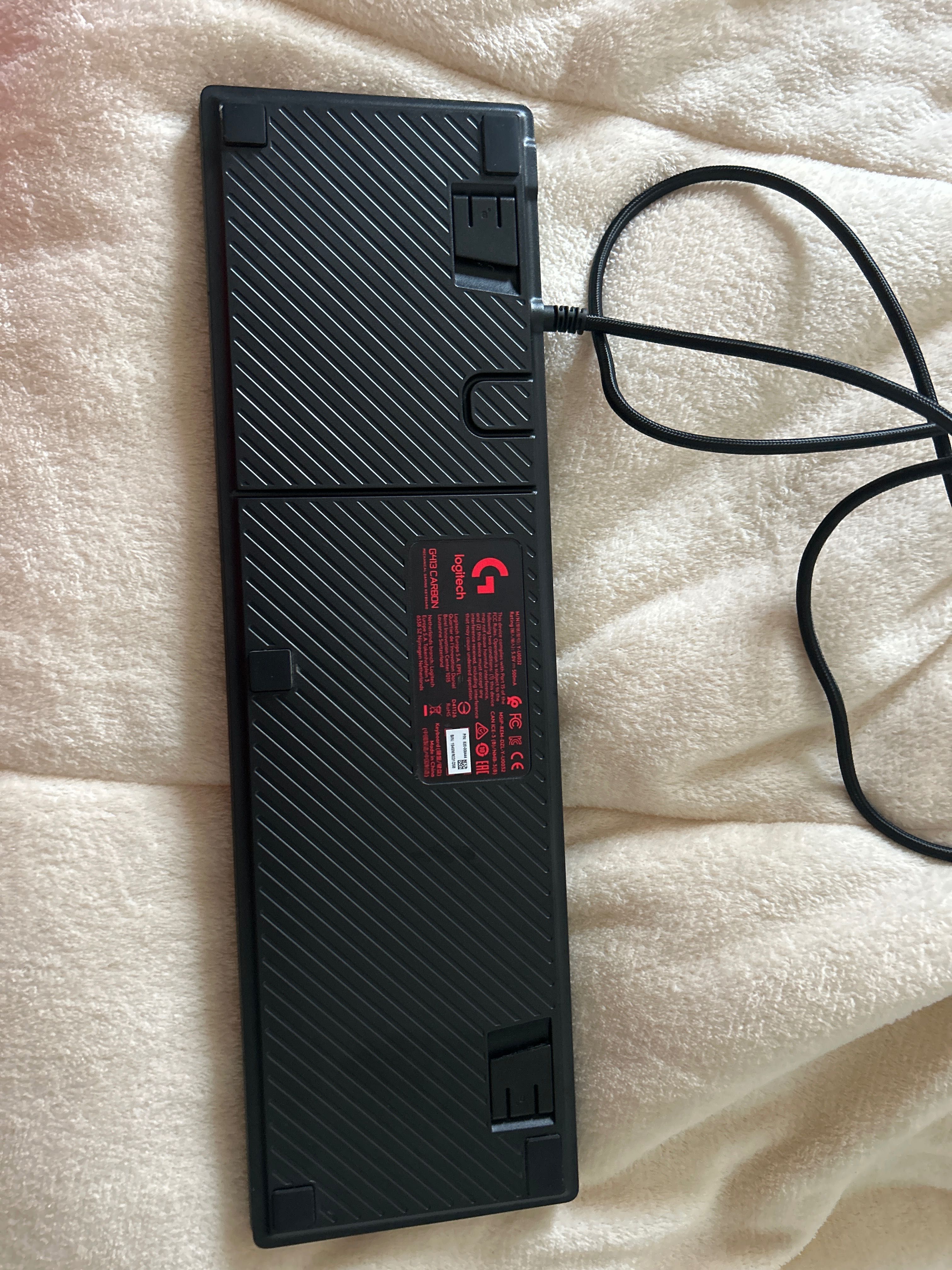 Teclado logitech g413 carbon