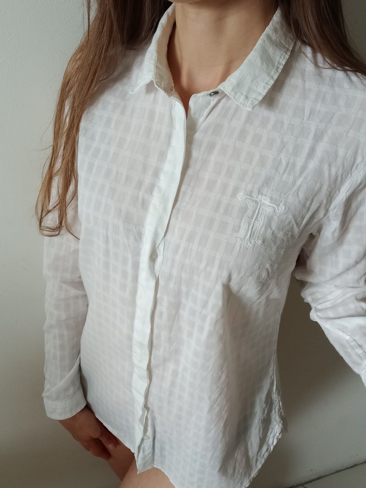 Tommy Hilfiger koszula logowana M L