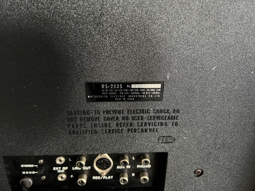 Rádio National Panasonic RS-253S