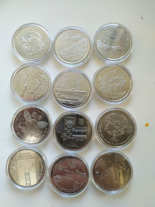 Монеты 10 гривен ЗСУ