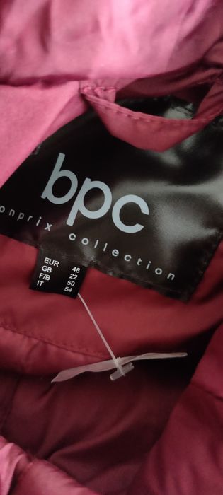 Kurtka puchowa Bonprix 48 plus size kaptur