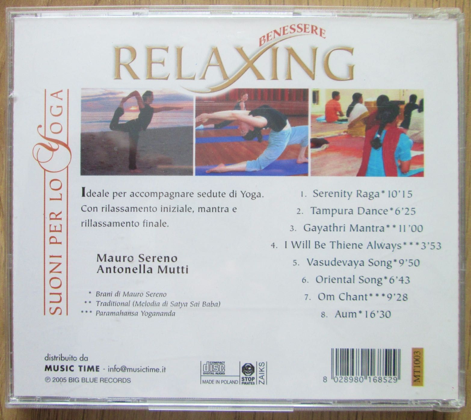 płyty CD - muzyka relaksacyjna