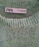 Zara_piekny wiosenny sweter_roz M