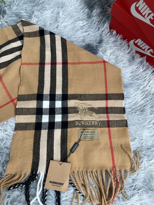 Шарф Burberry / шарф барбері / шарф burberry коричного кольору