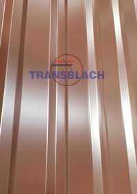 Blacha trapezowa t-18 ral 8017 grubość 0,7 mm !!!  Producent