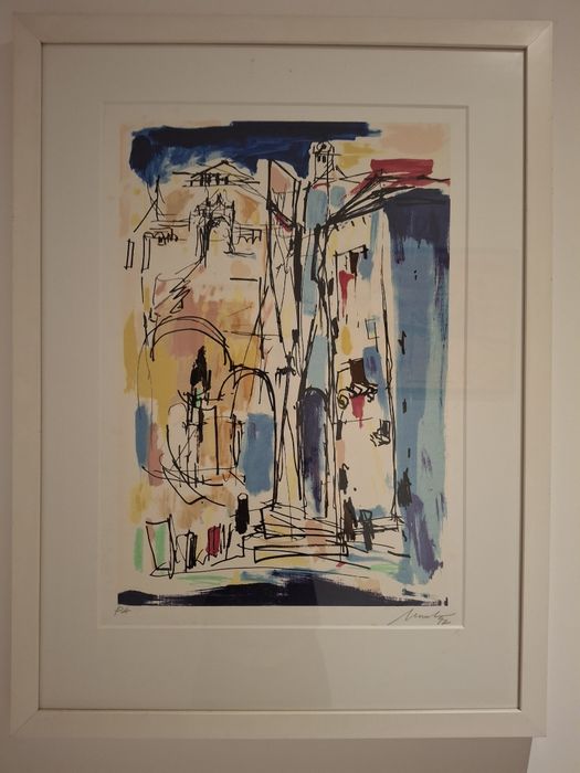 Prova de Artista - Quadro Artur Bual