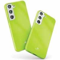 Mercury Jelly Case Iphone X Limonkowy /Lime Wycięcie/Hole